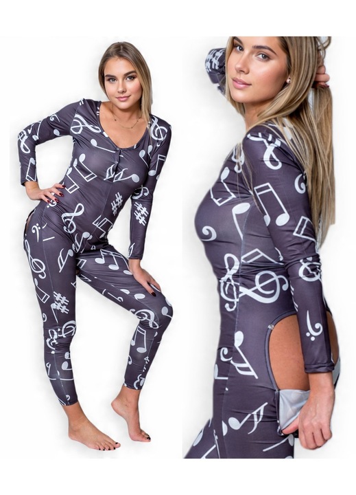 Pijamale dama ITIMPORT, gri, Gri