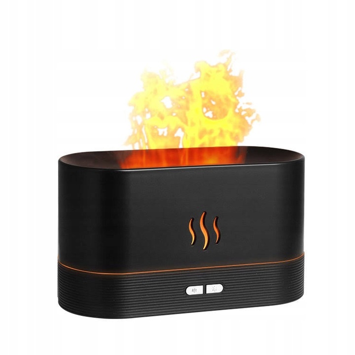 Párásító, OGIEN Diffúzor, ultrahangos, fekete, 10,1x17,1x7,5cm