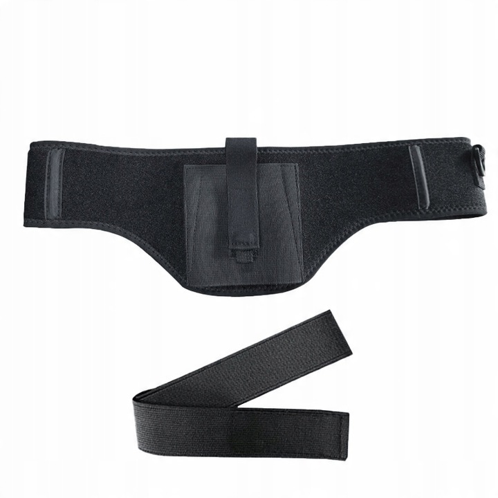 Toc de pistol, ITIMPORT, neopren, negru, pentru pistoale