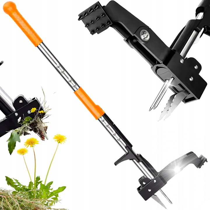 Екстрактор телескопичен, Heckermann, ергономичен, от неръждаема стомана