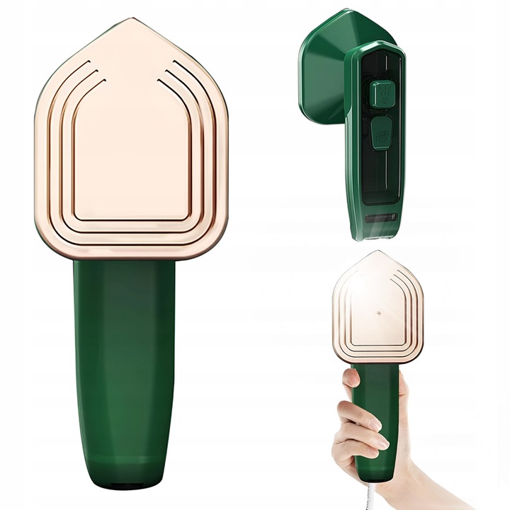 Mini Fier de calcat portabil, 30W, abur si uscat, design compact, 50ml