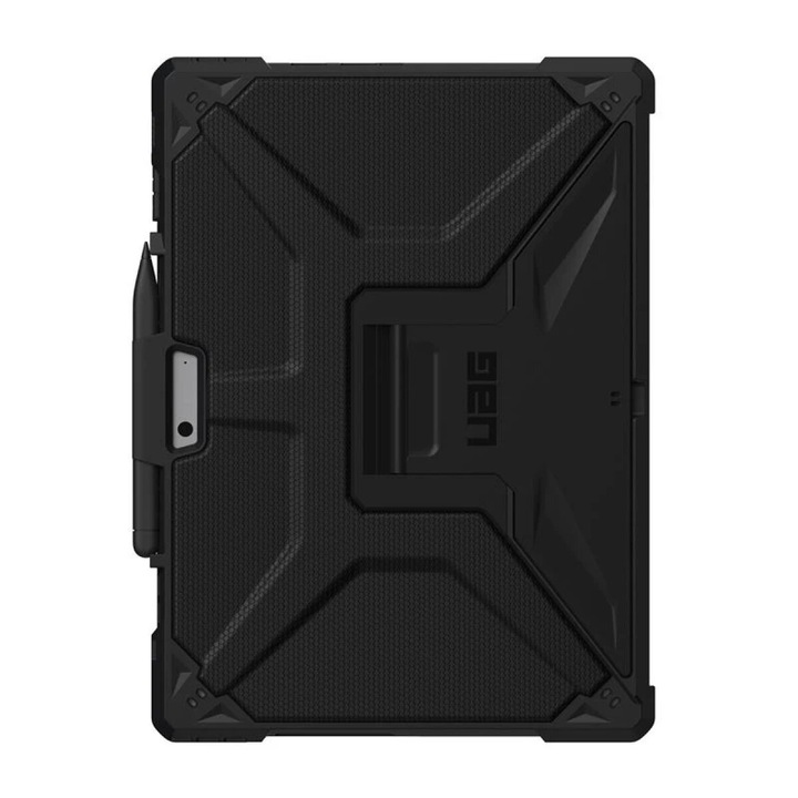 Husă UAG Metropolis, neagră, pentru Microsoft Surface Pro 10/9, din TPU
