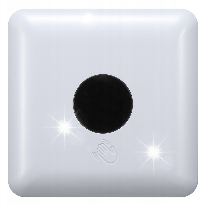 Vékony érintésmentes kapcsoló Orno, 1200W, fehér, 5cm