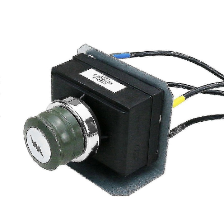 Kit aprindere pentru gratare gaz, 4 fire, 4 electrozi, negru