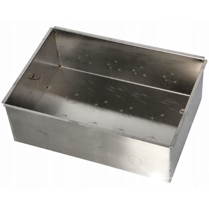 Подова кутия за контакти Orno OR-GP-9203, 20 изхода, неръждаема стомана 328x230mm