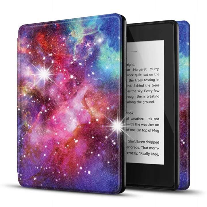 Slimcase tok Pocketbook Inkpad 4 7.8-hoz, Supero, állvány funkcióval, kártyatartó rekeszekkel, többszínű