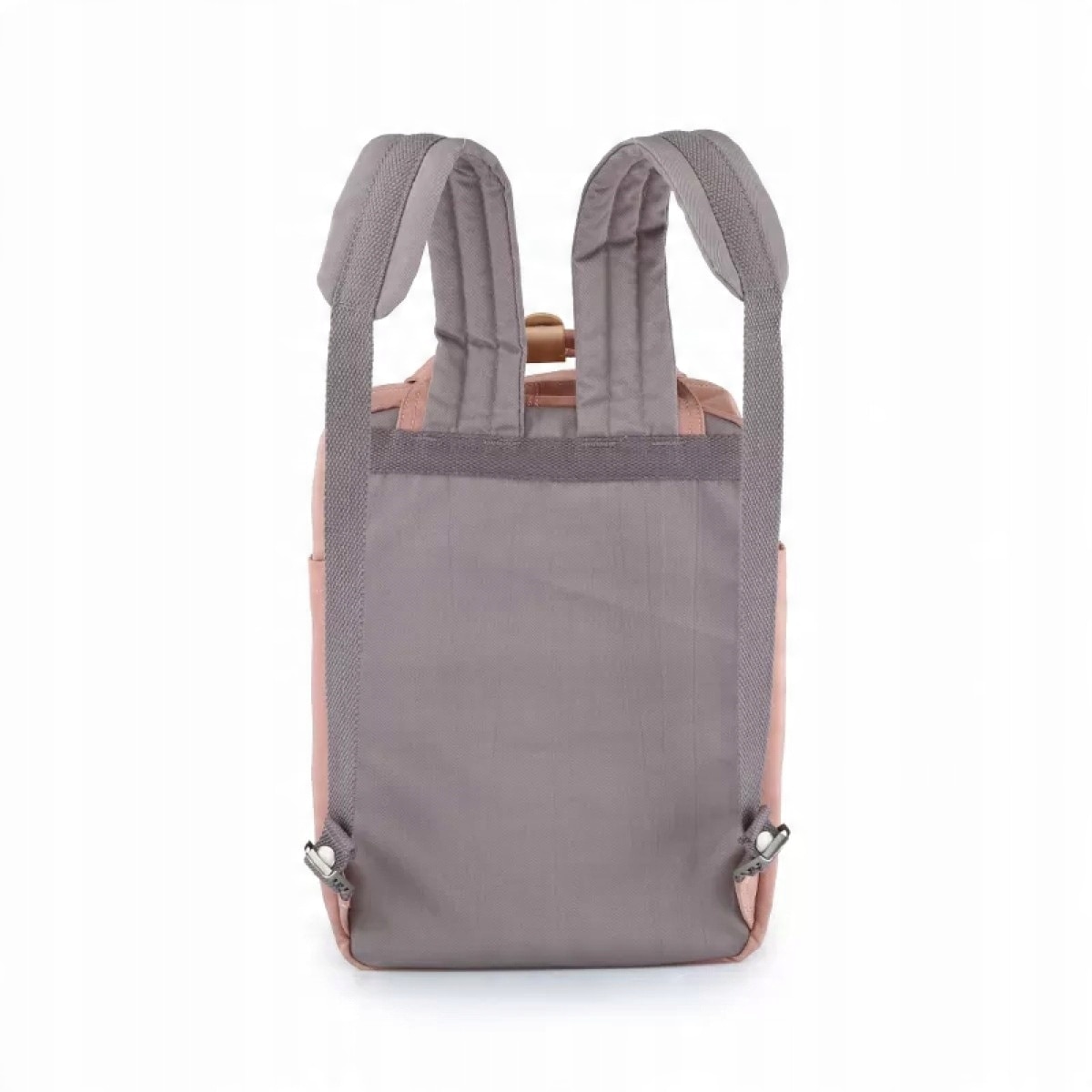 Rucsac laptop Himawari, roz-gri, 39x28x15cm, pentru laptopuri pana la 14,1 inch, set 1 rucsac