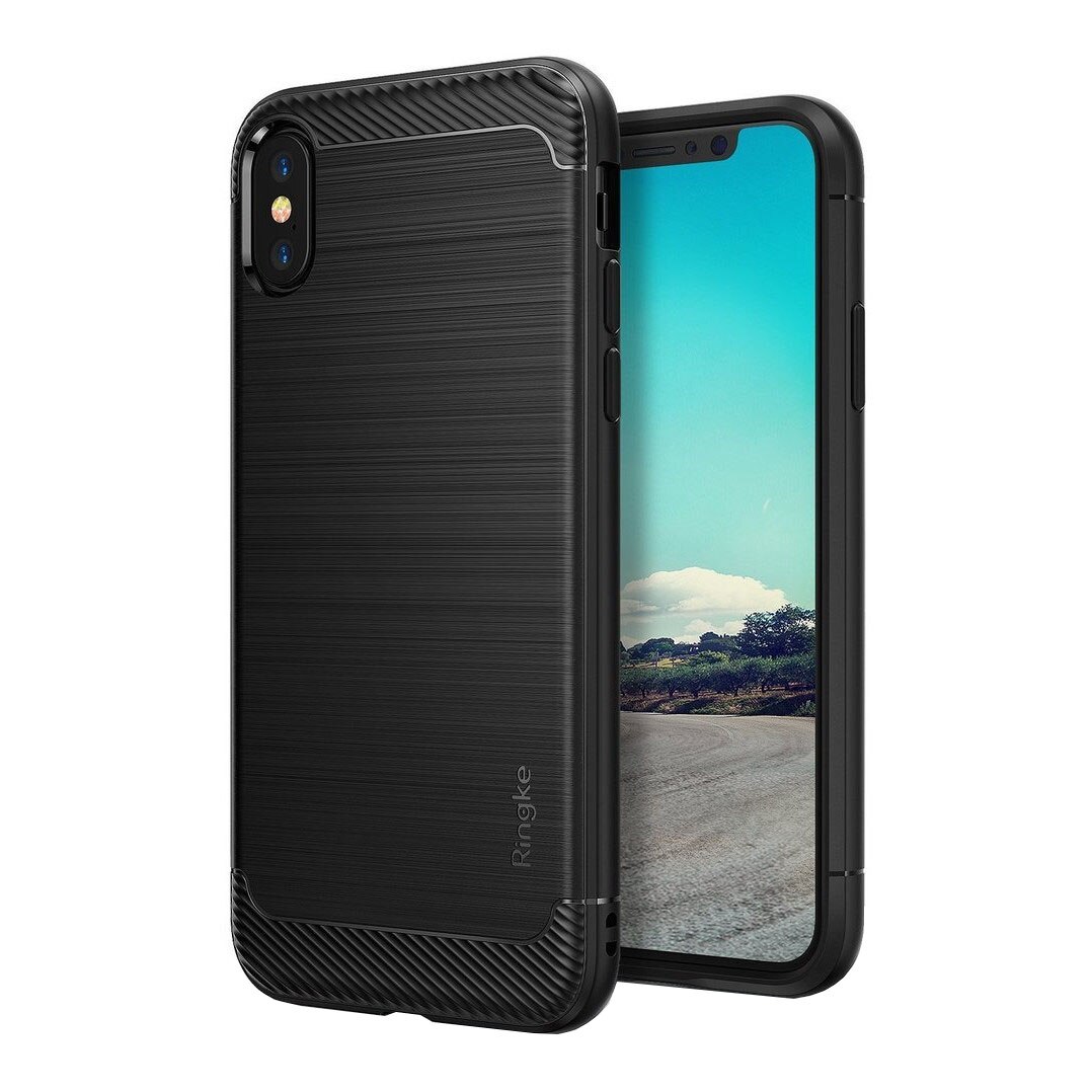 Husa de protectie Ringke Onyx pentru Apple iPhone X, Black