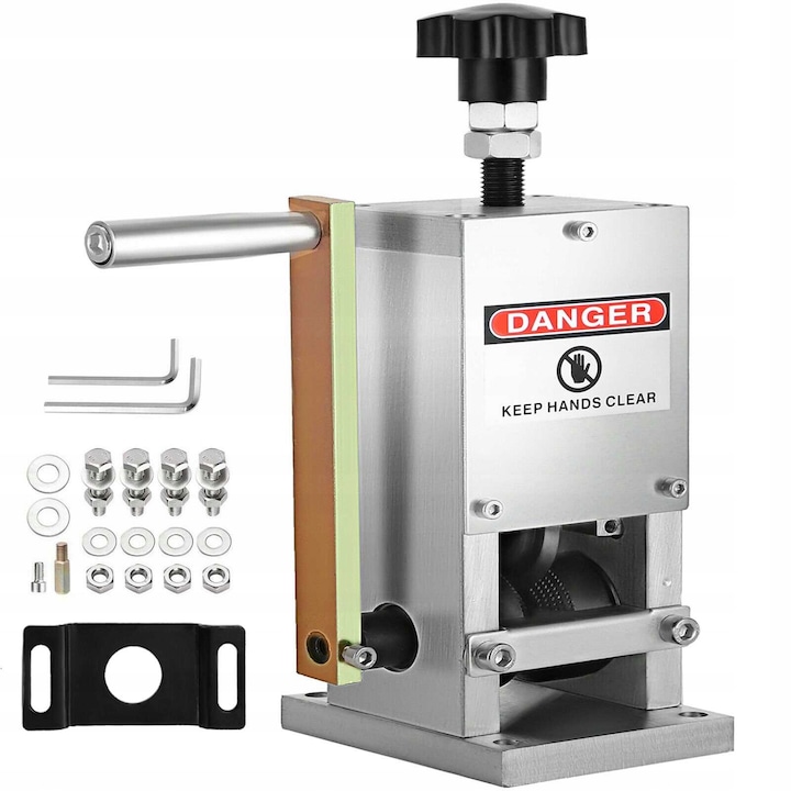 Masina de dezizolat automata pentru cabluri Heckermann, SMS-025, 0.18kW, 13kg