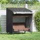 Husa pentru balansoar de gradina, VidaXL, protectie impermeabila, rezistent la UV, negru, 135x100x165cm