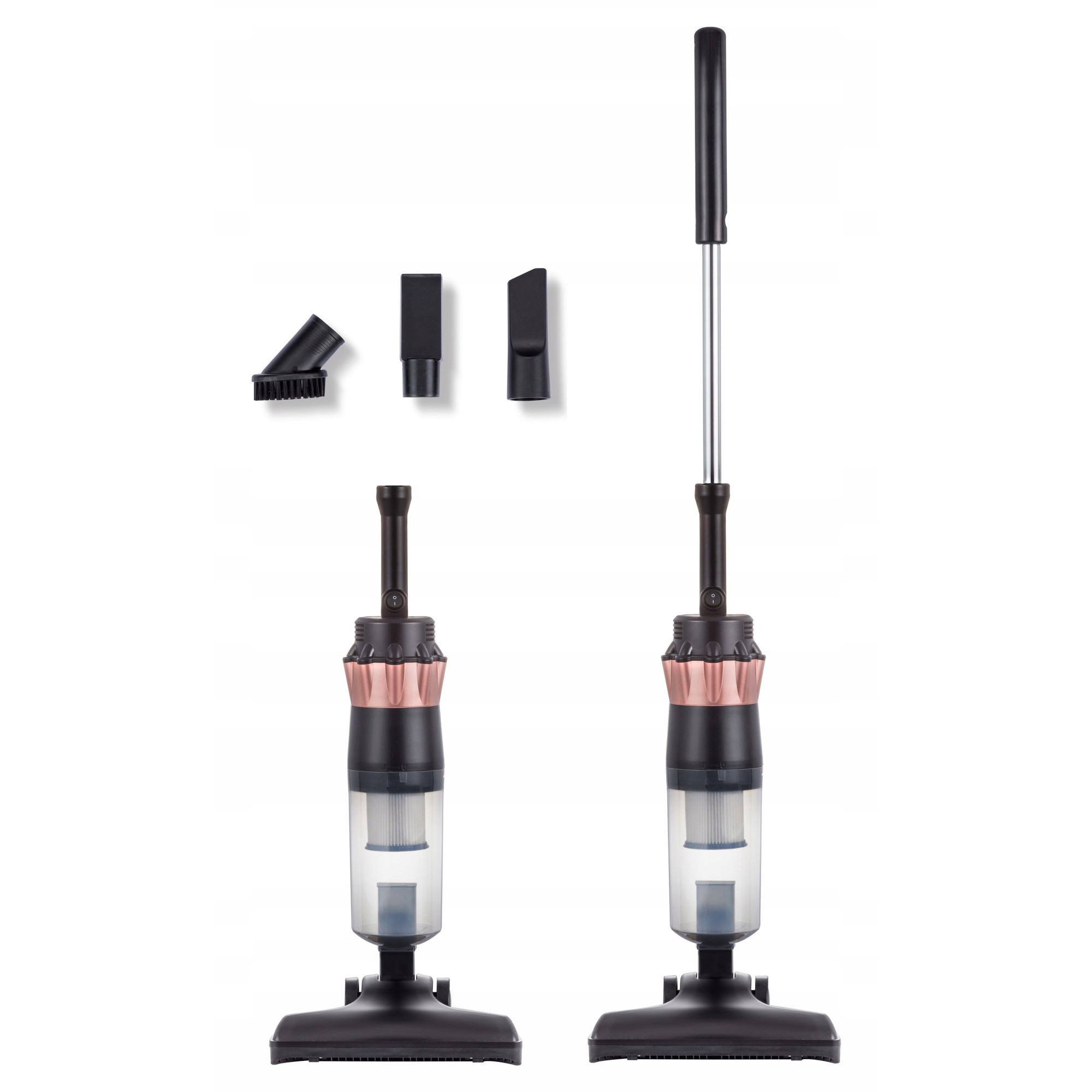 Aspirator vertical fara sac 2 in 1 Adler AD 7049, putere 800W, filtru HEPA, 0.8L, 47cm, 103cm