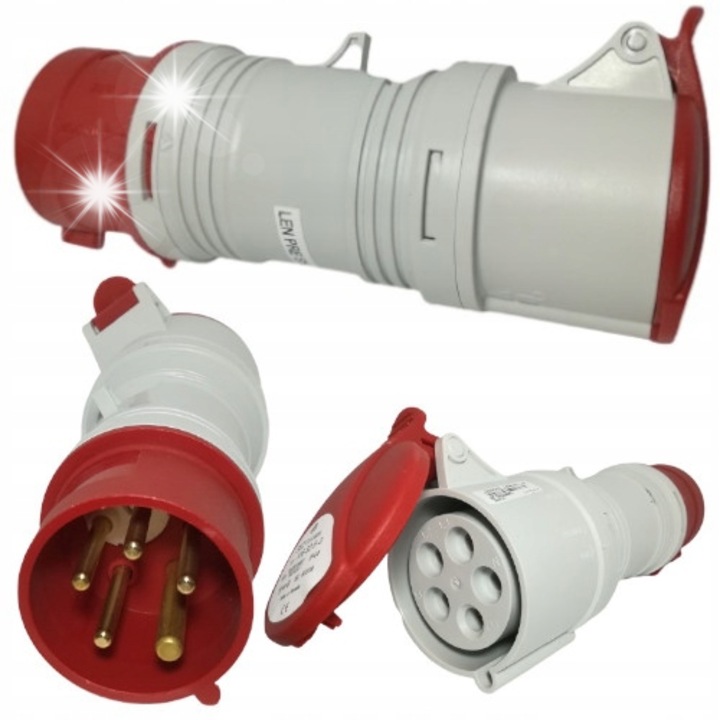 Reducator de putere, 16A-32A, IP44, Alb