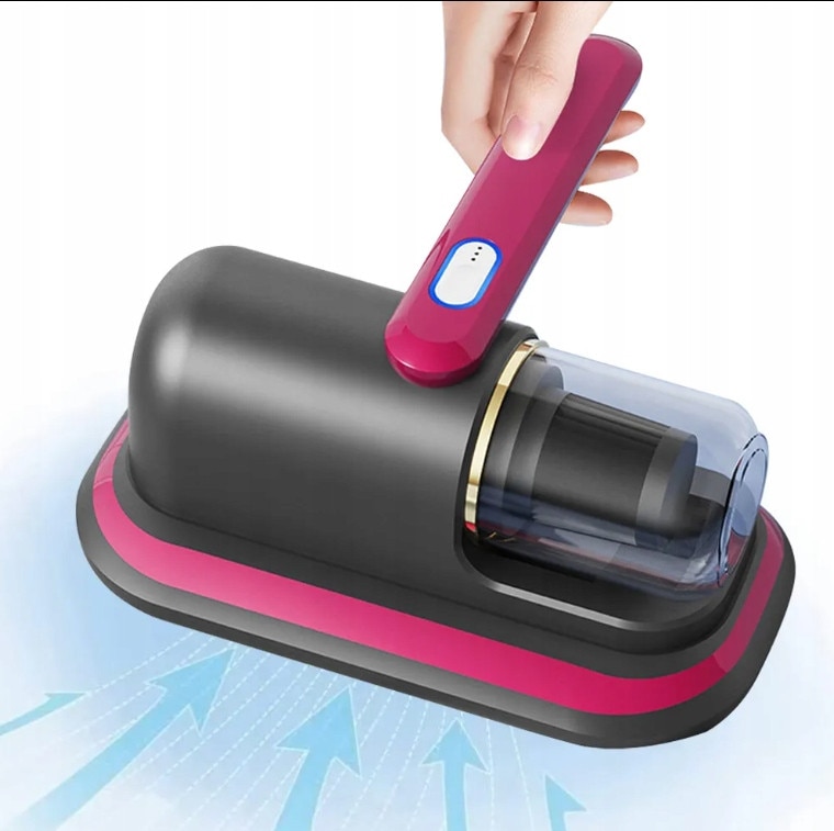 Aspirator antibacterian UV, design ergonomic, filtru HEPA, USB
