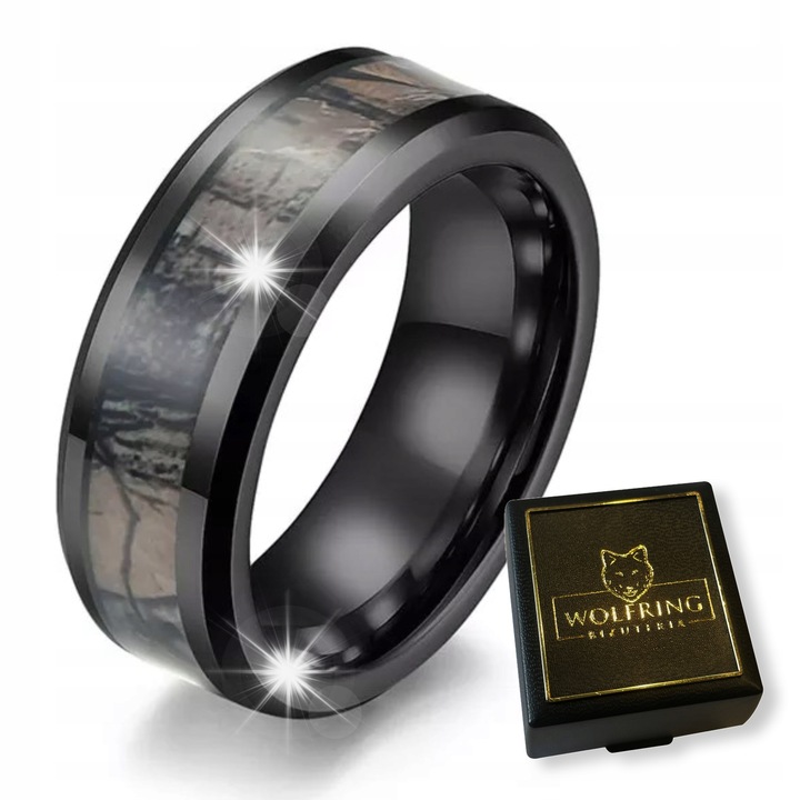 Verigheta, WOLFRING, rezistenta la apa, negru, EU 19