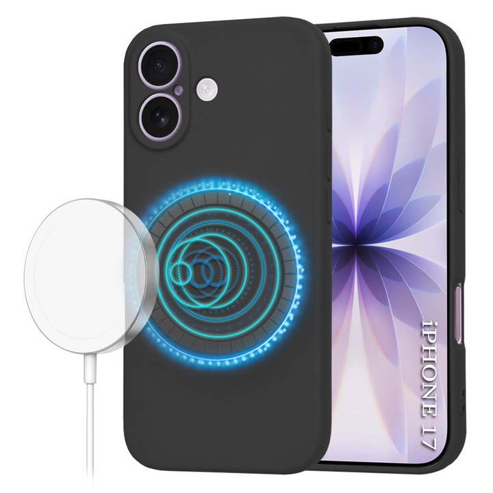 Husa pentru iPhone 17 - Techsuit SoftFlex MagSafe - Black