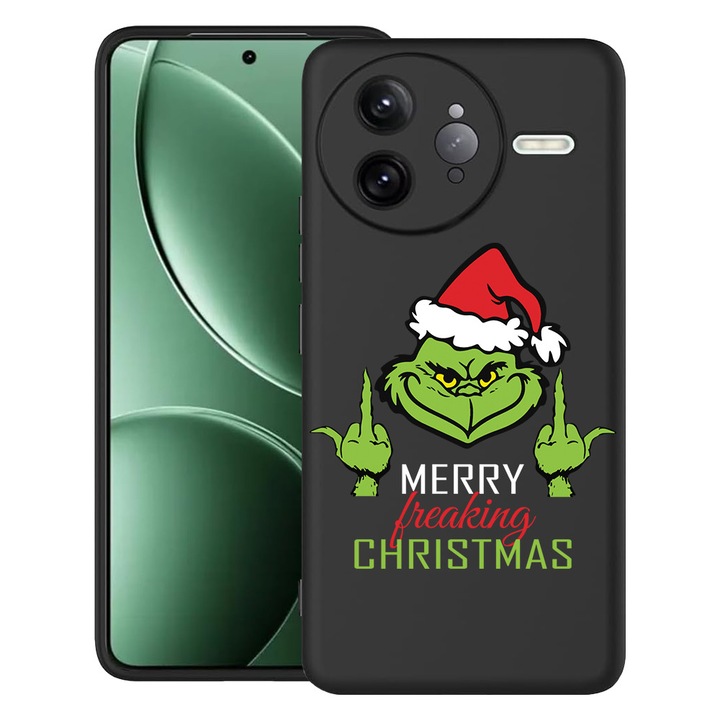 Husă pentru telefon, BestCase, design Grinches - Merry Xmas, TPU, ultra slim, 2052010 B 1603, pentru Poco F7 Ultra