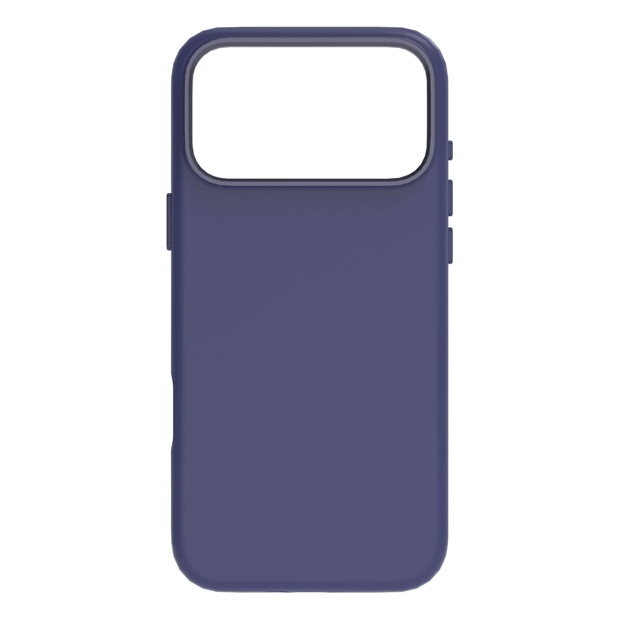 Carcasa protectie spate Cellara din silicon, albastru, pentru iPhone 17 Pro Max, design slim, compatibilitate MagSafe
