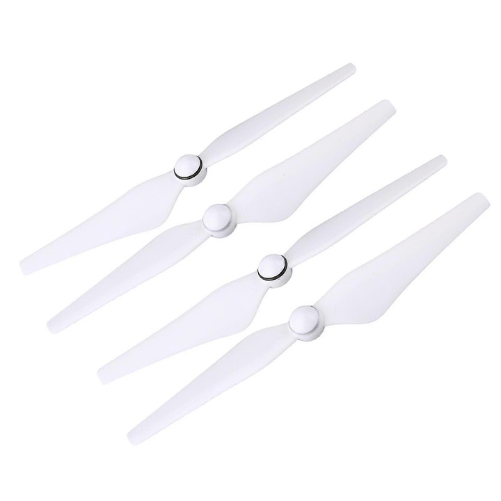 Perechi elice 9450S pentru drone DJI Phantom 4/4 Pro, alb, set 2 perechi