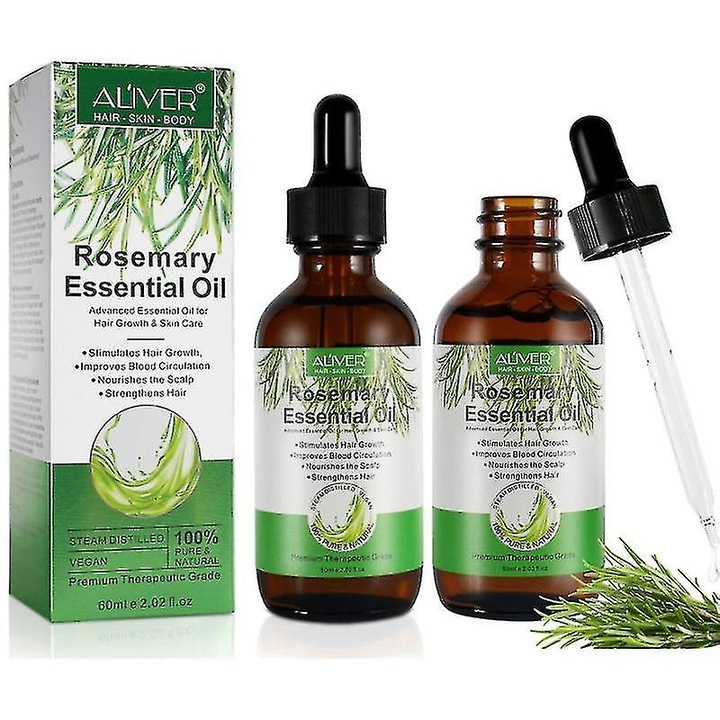 Ser de par cu ulei de rozmarin, 2 bucati, 60ml, ingrediente naturale, hranitor