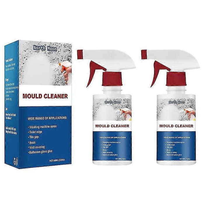 Spray de curatare mucegai 60ml, solutie activa, 14.3x5cm, set de 1 bucata