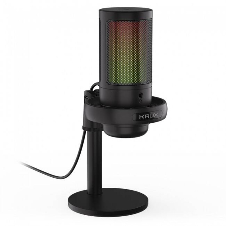 Microfon Krux Epic 1000S, USB, negru