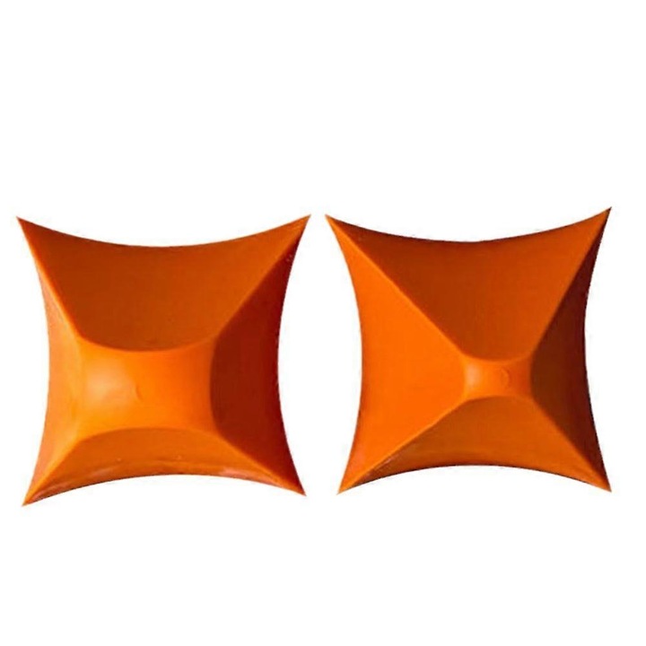 2 szilikon tömítő szerszámkészlet, ergonomikus kialakítás, narancssárga, 16x10mm és 3x6mm méretek