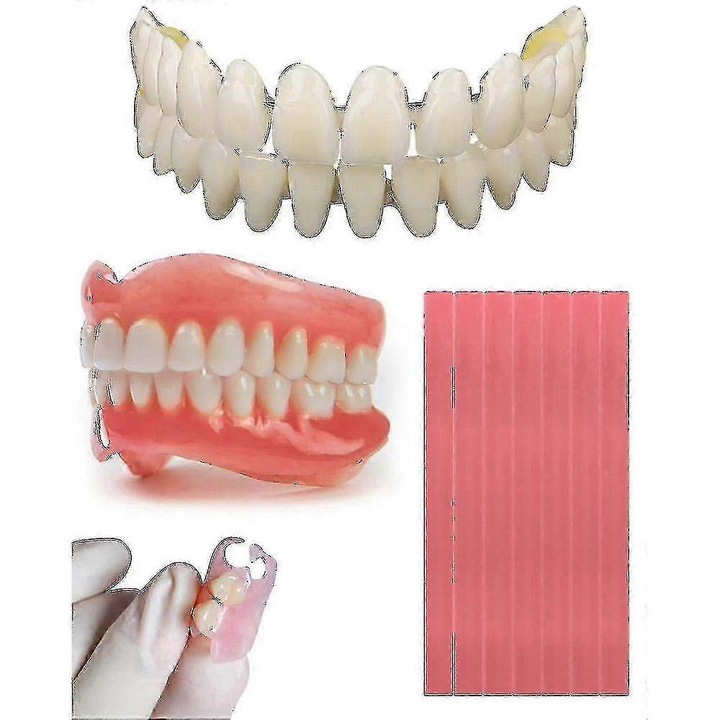 Kit pentru proteze dentare DIY, Multicolor