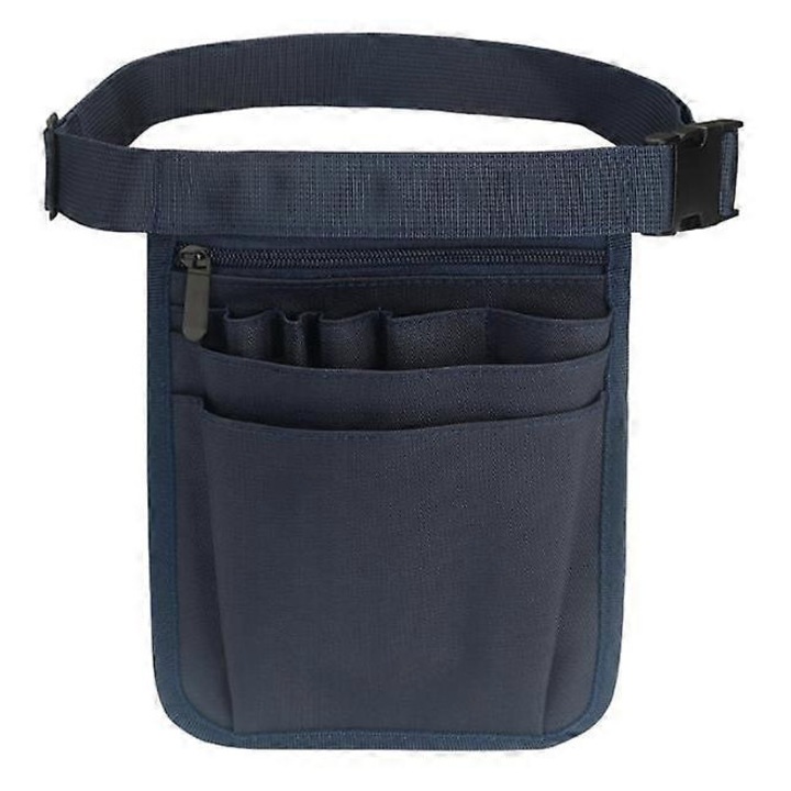Punga de talie pentru asistenti medicali, organizator, 25x18cm, albastra