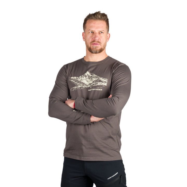 Tricou bumbac organic barbati Dacso, Verde inchis