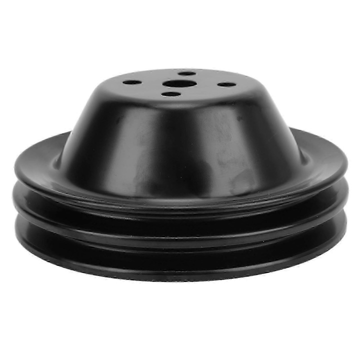 Rövid, dupla barázdás vízpumpa helyettesítő, fém, fekete, Chevrolet SBC 262 327 400-hoz, csere készlet