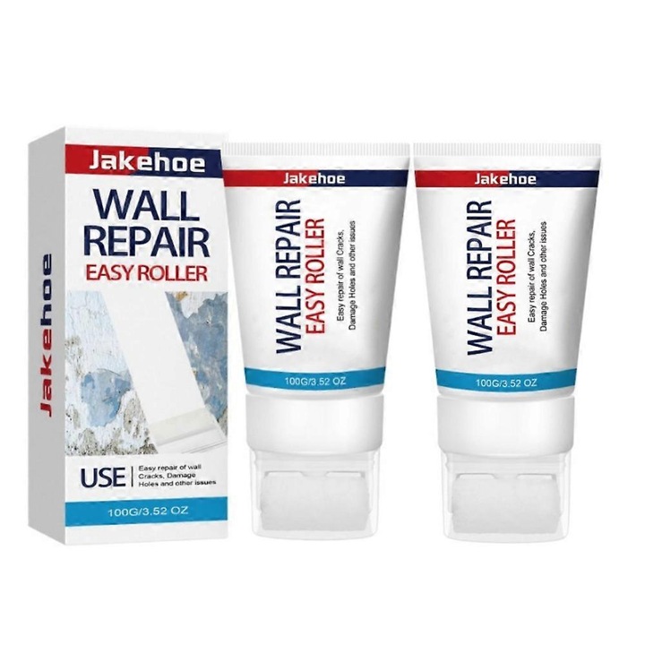 Crema de renovare a peretelui, 100g, 18.5x7.7cm, rezistenta la apa, set de 2 pensule