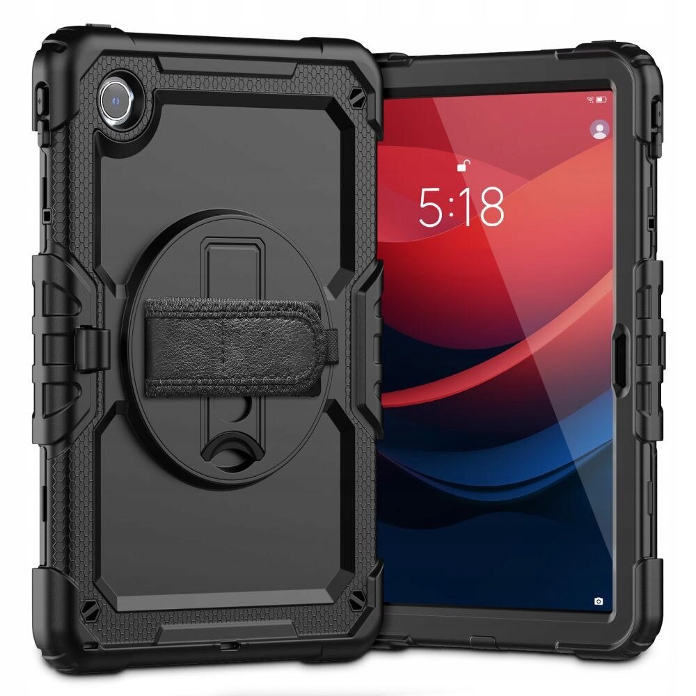 Husa rezistenta, SUPERO, protectie poliicarbonat si silicon mat, cu piciorincrucisat pentru suport, curea de mana inclusa, baterie incorporata 4h? Wait invalid