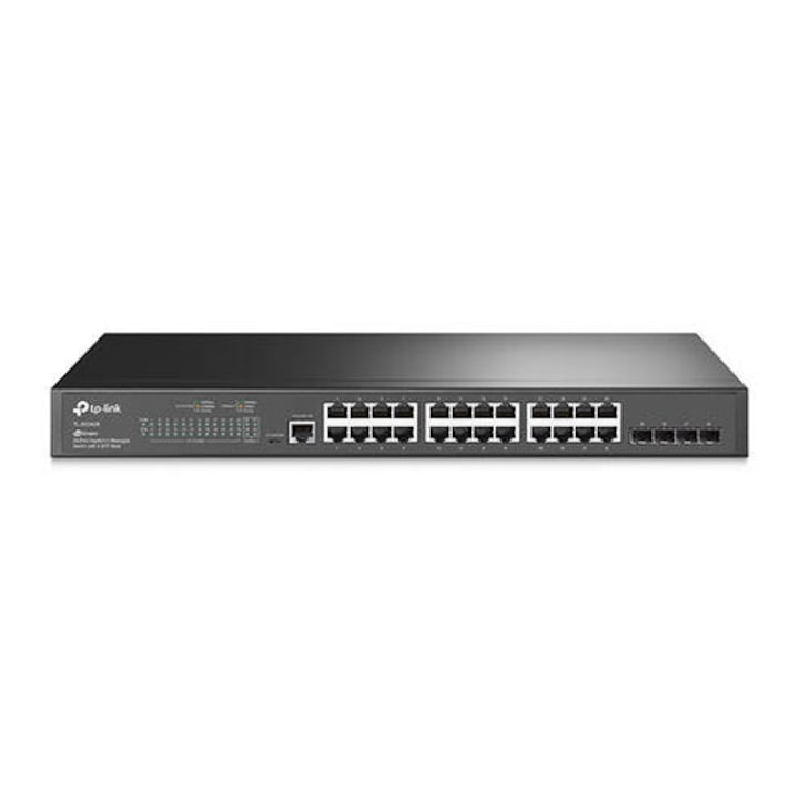 Switch TP-LINK cu management L2, 24 porturi Gigabit