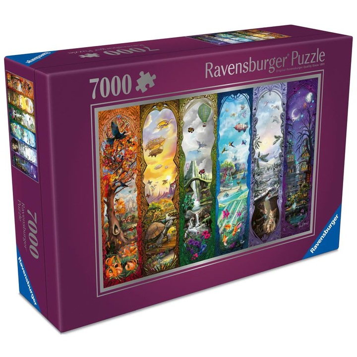 Ravensburger 7000 db-os puzzle - A hat portál (12001422)