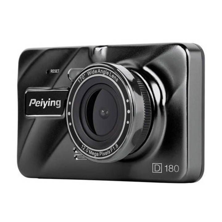 Camera Auto DVR Peiying PY-DVR011, 4inch, FHD, 130°, Negru