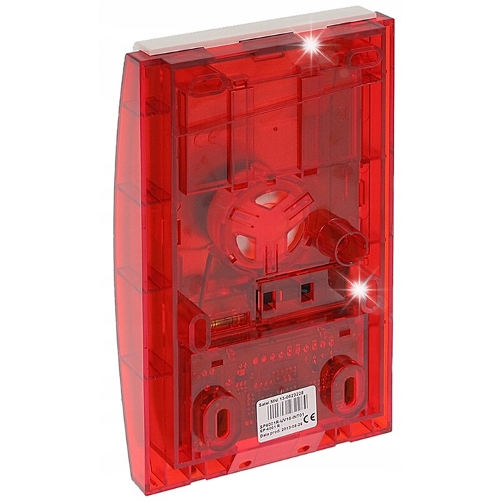 Sirena externa SATEL SP-4001 R, LED, 120 dB, 148x254x64mm