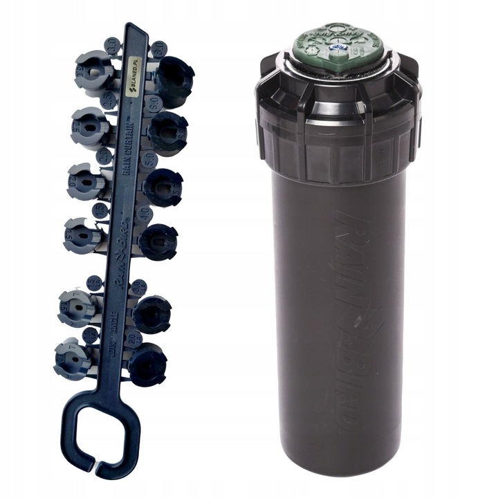 Ротационен разпръсквач, Rain Bird 5004 Plus, 7,6-15,2м, 40-360 градуса, 10см височина