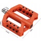 Педали за велосипед Rockbros, противоплъзгащи, оранжеви, 1/4 инча