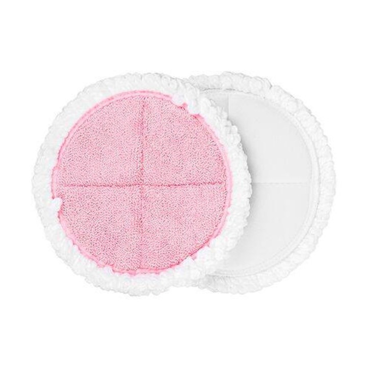 Rezerva mop electric Teesa, 2 straturi, roz