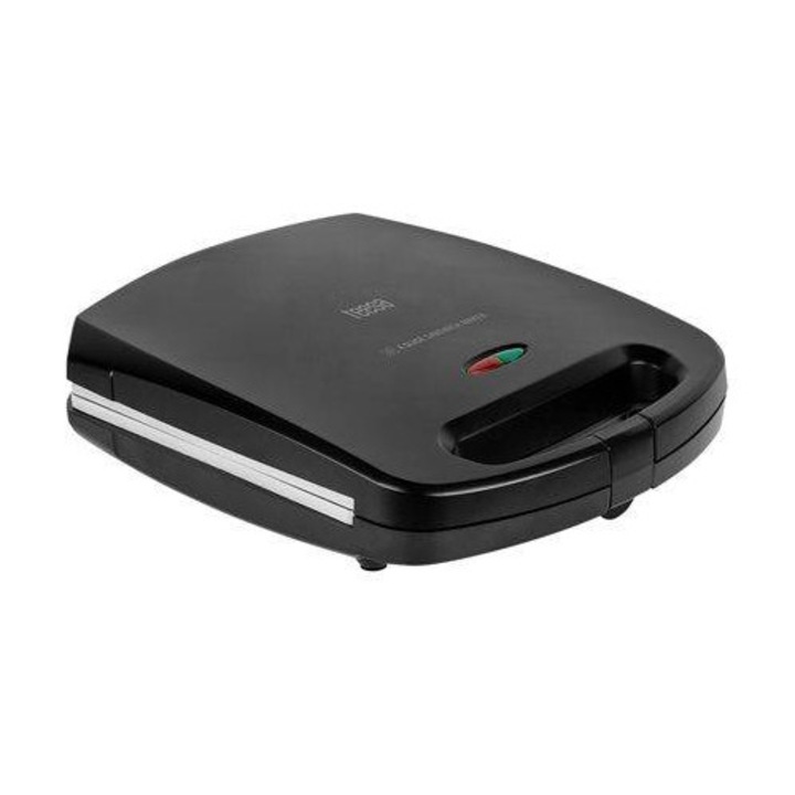 Grătar electric Teesa, ceramic, 4 sandwich-uri, 1500W, 265x90x328mm