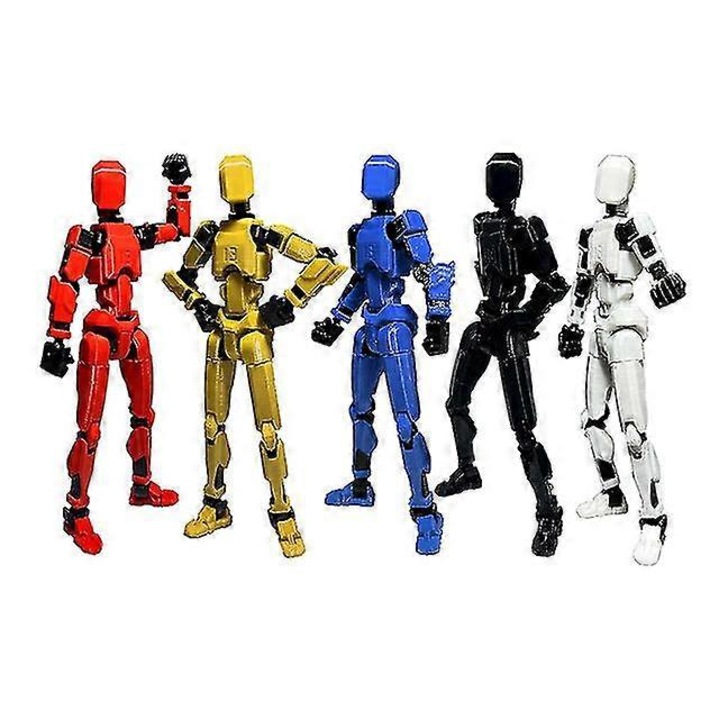 Set de figurine T13 Action Titan, PVC, multicolor