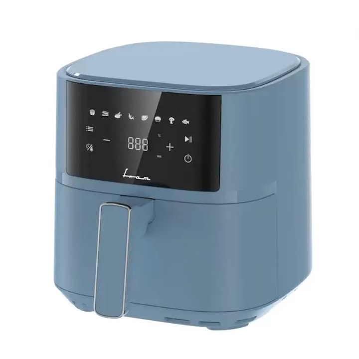 Friteuza Fram FAF-B6CR17SQ, 5.7L, 8 programe presetate, 1700-2200W, crem