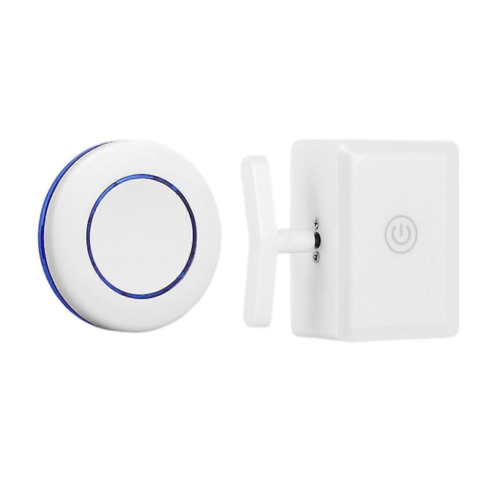 Intelligens, vezeték nélküli kapcsoló, kábelek nélkül, 15m-30m, 4.15x4.15x2.6cm