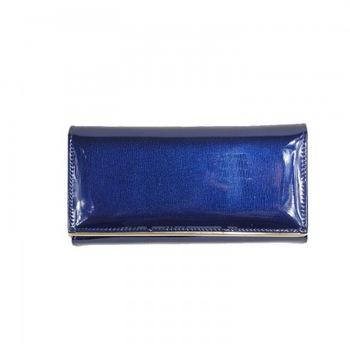 Portofel dama piele naturala lac BC 150 Blue Portofel dama piele naturala lac BC 150 Blue