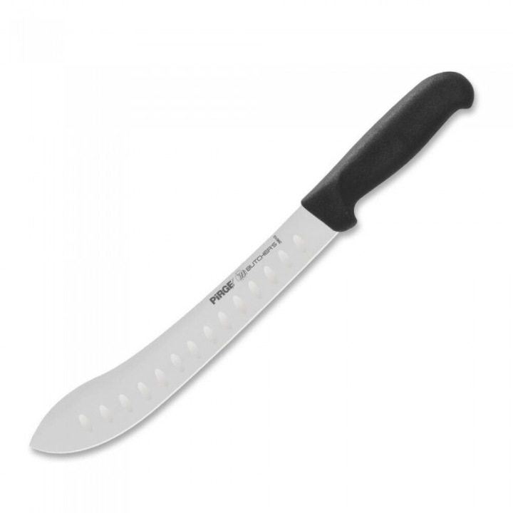 Cutit pentru carne BULLNOSE PIRGE BUTCHER'S 25cm, otel inoxidabil, maner negru