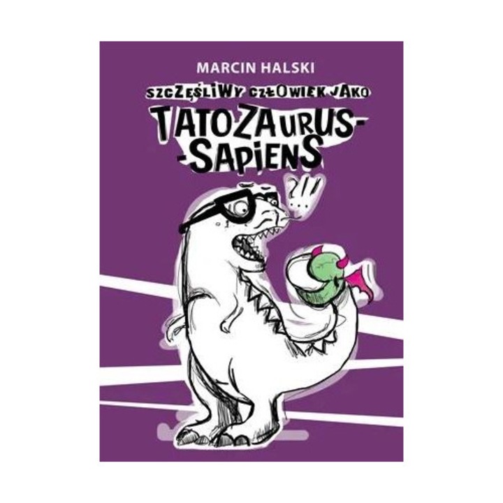 Sowello Tatozaurus-sapiens figura, 10x15cm, többszínű