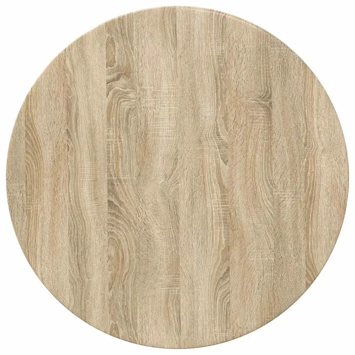 Топ за маса дъб сонома 70 x 70 x 1 vidaXL, 5 cm Инженерно дърво