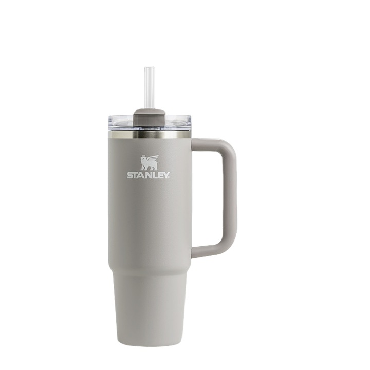 STANLEY Big Mac nagy kapacitású rozsdamentes acél termosz pohár, füstszürke, 887 ml