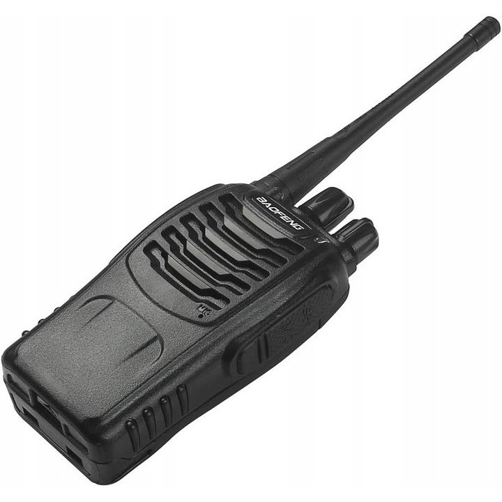 Baofeng BF-888S rádióállomás, 5W, 16 csatorna, UHF, 115x60x33mm