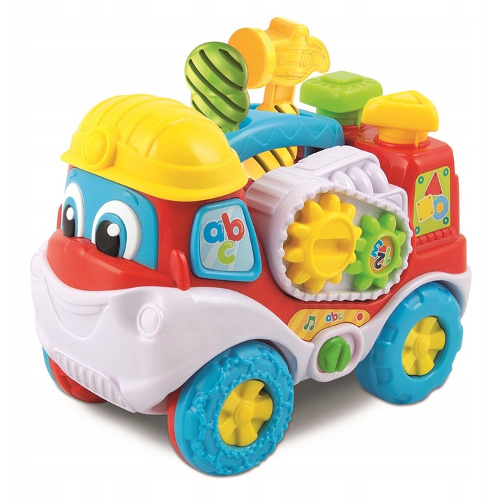 Masinuta Clementoni, plastic, multicolor, 30x23x13,5cm